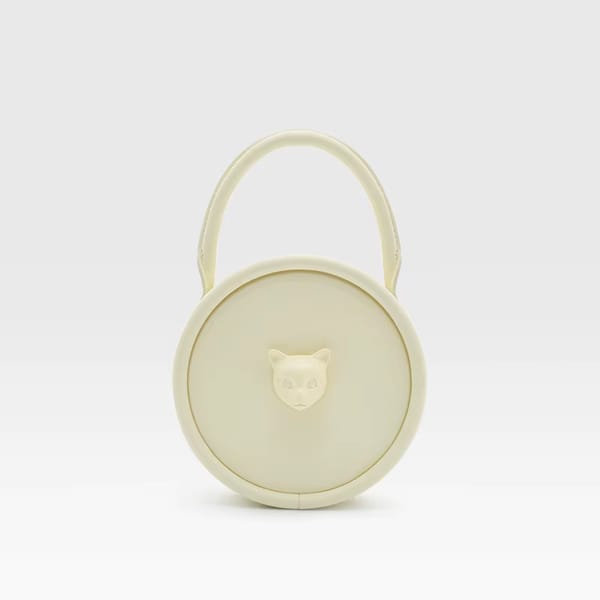 Luxury Genuine Leather Bowling Handheld Bag for Women