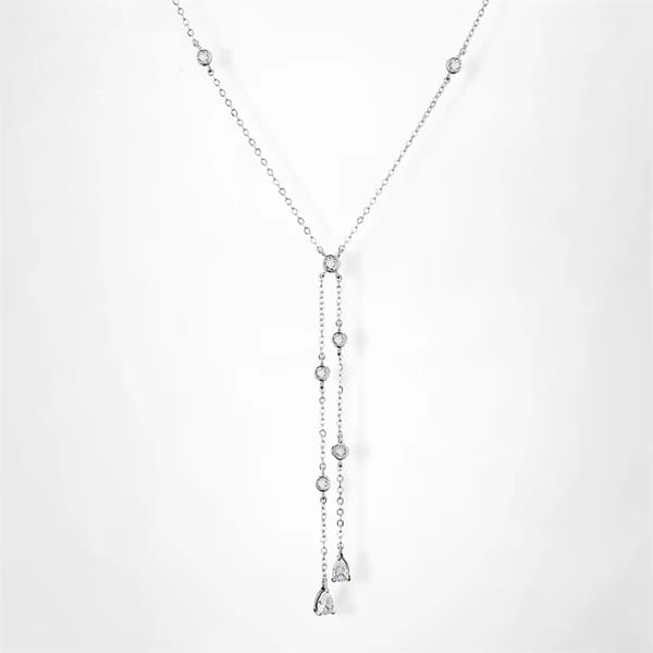 Chic Geometric Pendant Necklace for Women – Adjustable Chain