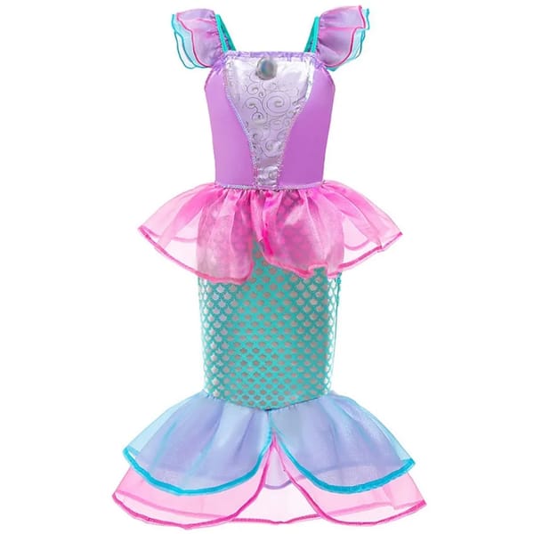 Enchanting Mermaid and Princess Dress for Little Girls