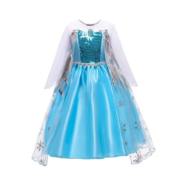 Cinderella Anna Elsa Costume Children Princess Dress for Girls Kids Cosplay Snow White Christmas Carnival Party Disguise Outfit