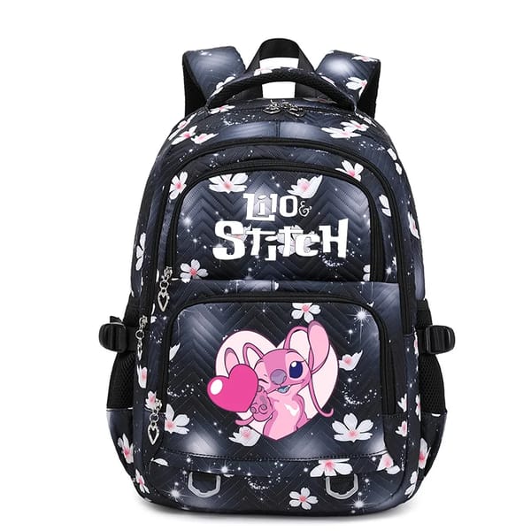 Adorable Lilo & Stitch Waterproof School Backpack for Teens