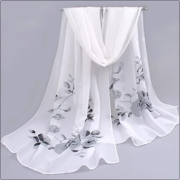 Elegant Printed Pashmina Shawl Scarf for Spring and Summer