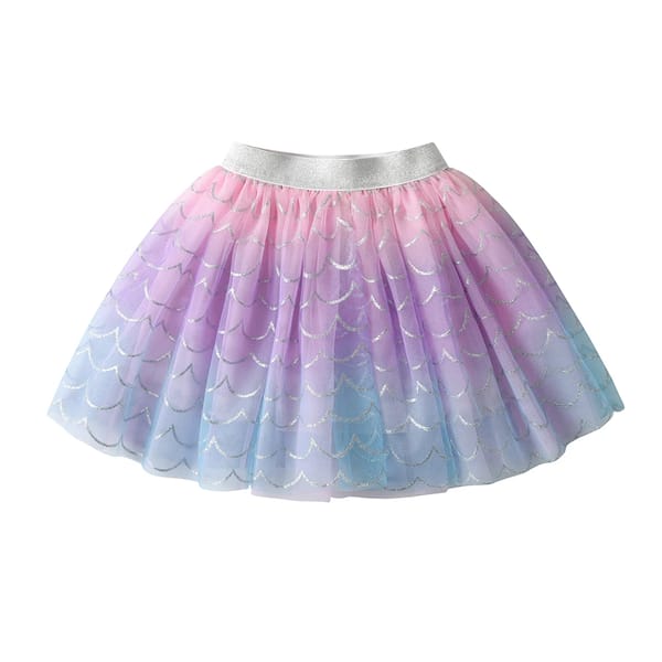 Enchanting Girls' Tulle Mermaid Skirt – Princess Party Outfit