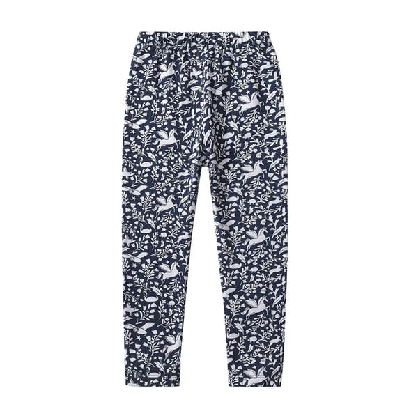 Comfortable Unicorn Floral Print Leggings for Active Girls