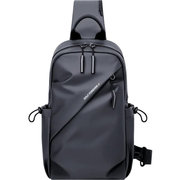Men's Waterproof Nylon Crossbody Chest Bag for Travel & Daily Use