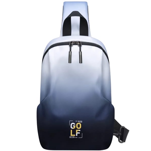 Men's Crossbody Bag with Anti-Theft Waterproof Oxford Material