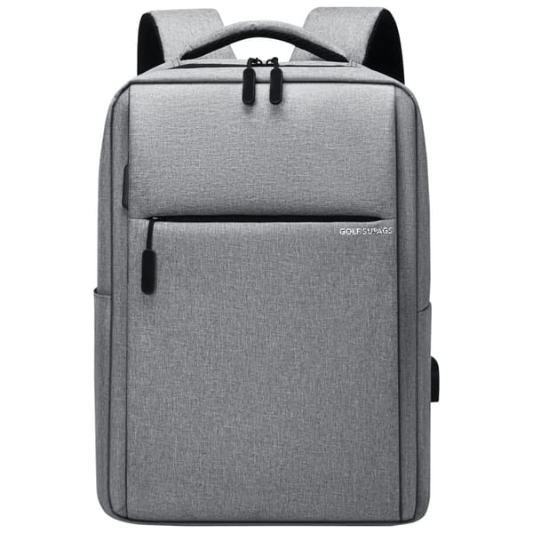 Durable Men's Business Laptop Backpack with USB Charging Port
