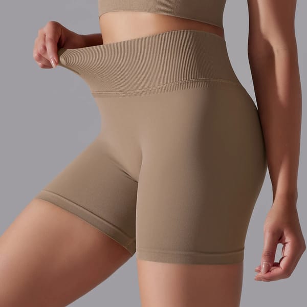 High Waist Seamless Gym Shorts for Women Workout & Yoga