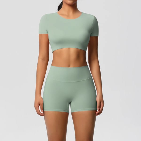 Women's 2-Piece Workout Set with Tank Top and Leggings