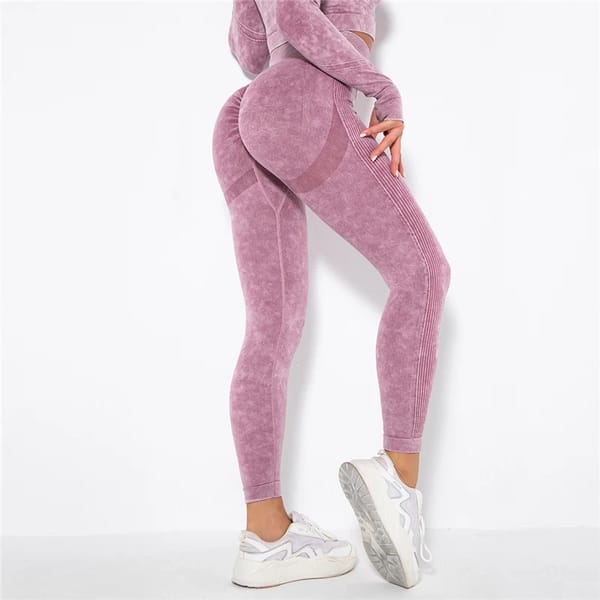 High Waist Seamless Leggings for Yoga, Running, and Workout