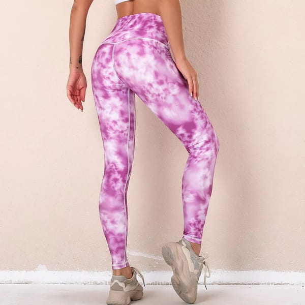 High-Waisted Seamless Push-Up Leggings for Women, Fitness and Yoga