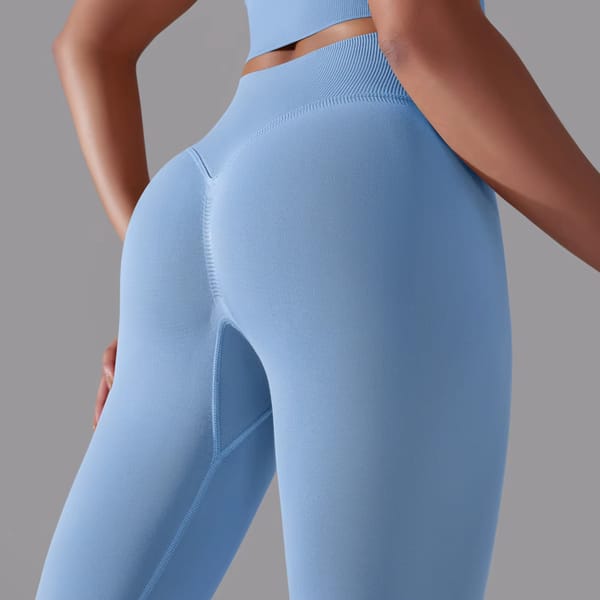 High Waist Seamless Leggings for Yoga and Gym Workouts