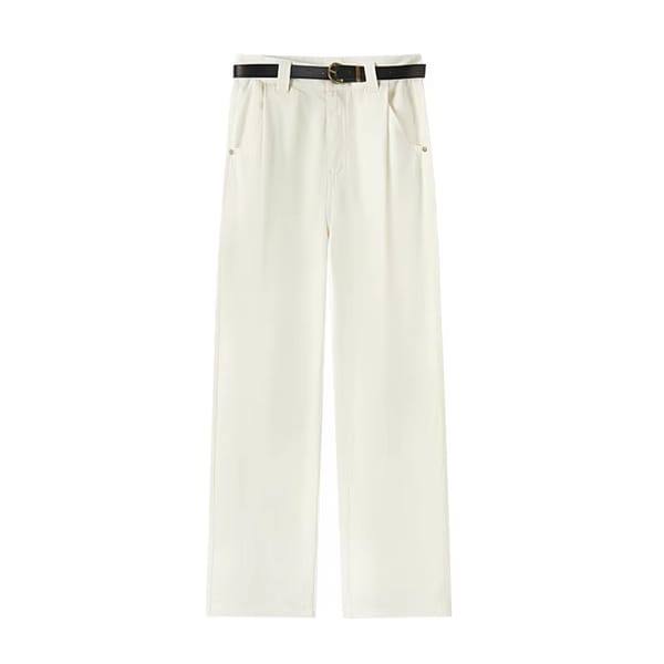 Versatile Wide-Leg Trousers – Elegant Summer Casual Pants for Women