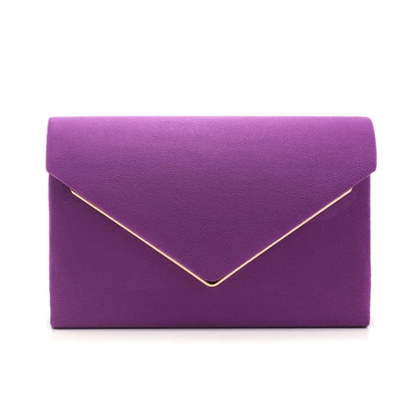 Envelope Clutch with Chain Strap for Prom and Party Wear