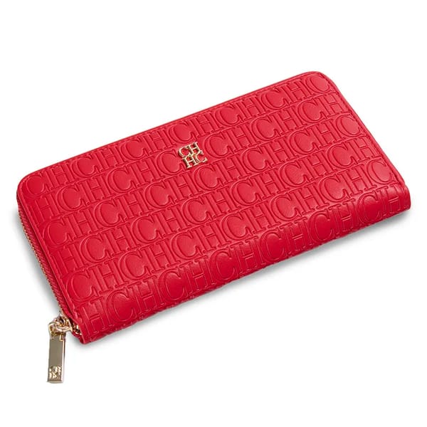 Compact Women's Wallet with Letter Embossing and Coin Pocket