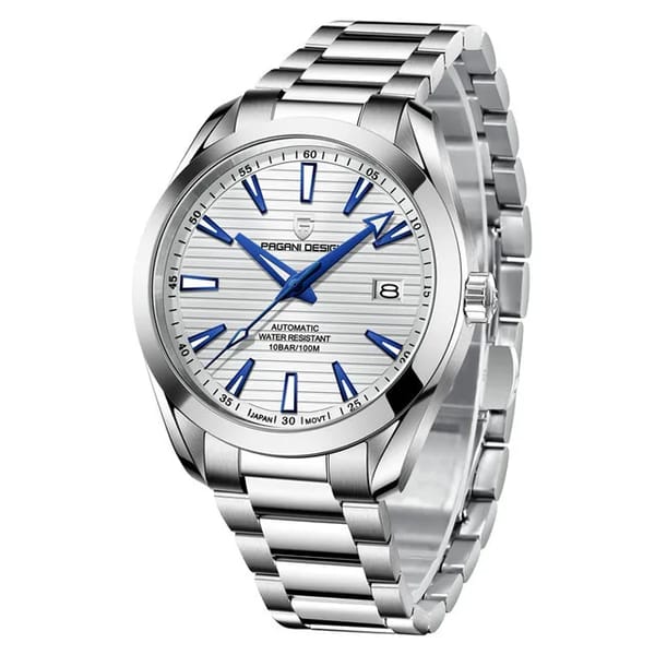 Luxury Mechanical Diver Watch with Sapphire Glass and 10Bar Resistance