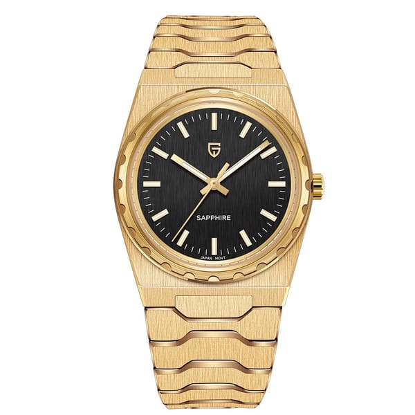 Ultra-Thin Business Quartz Watch with Sapphire Crystal Glass