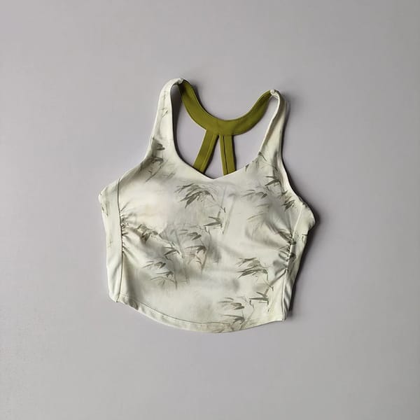 Stylish Summer Sports Bra with Quick-Dry and Back Design