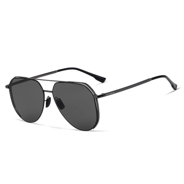 Polarized Square Sunglasses with UV400 for Outdoor Activities