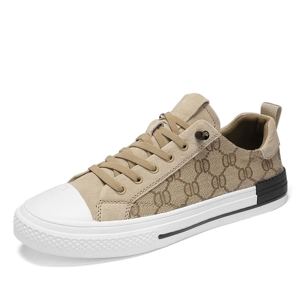 Men’s Lightweight Canvas Espadrille Sneakers with Vulcanized Sole