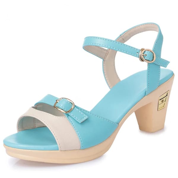 Elegant High Heel Platform Roman Sandals for Women Parties