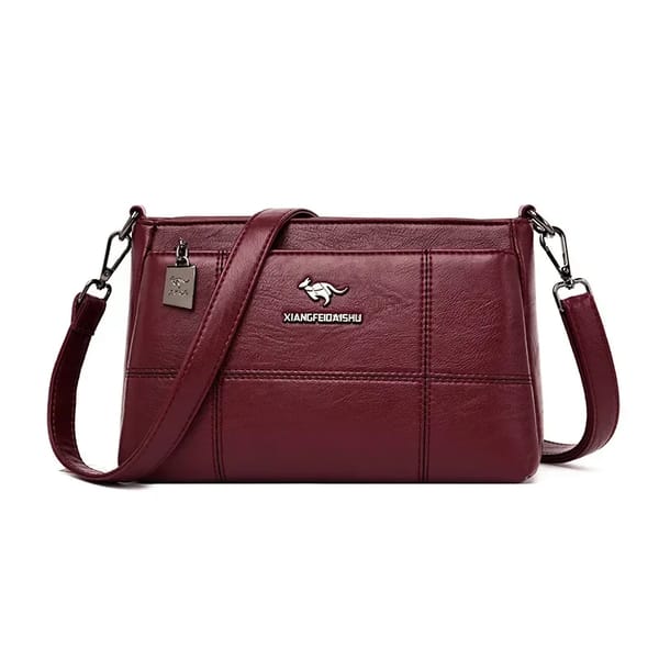Elegant Genuine Leather Women’s Designer Crossbody Shoulder Bag
