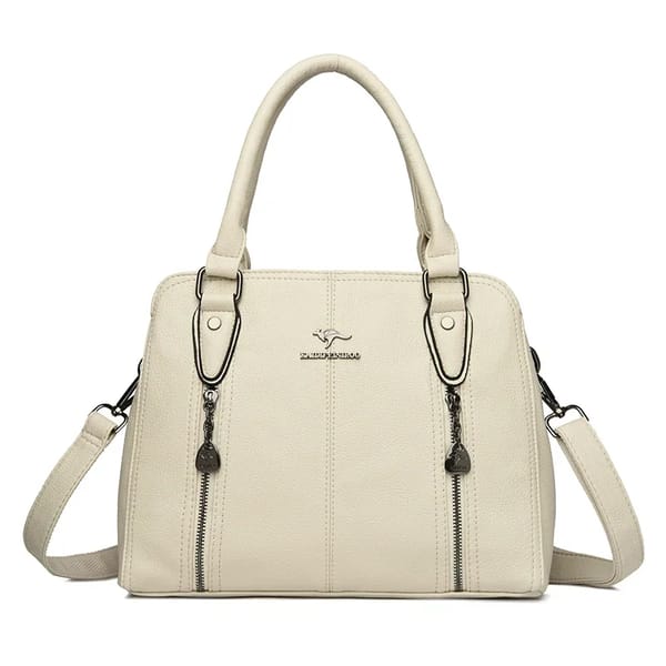 Elegant Leather Handbag Women Casual Crossbody Shoulder Bag