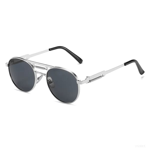 Vivibee - Men's Round Sunglasses