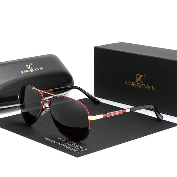 Kingseven - Men's Aviator Sunglasses 1