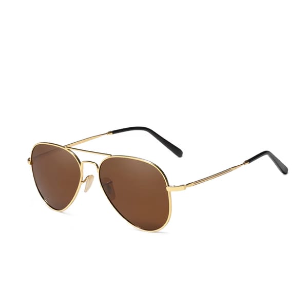 Elegant Pilot Style Women’s Sunglasses with Polarized UV400 Protection