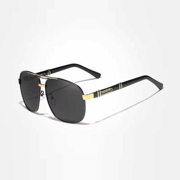 Classic Polarized Pilot Sunglasses for Men with UV400 Protection