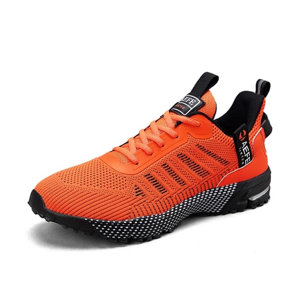 Men’s Lightweight Running Sneakers with Breathable Air Mesh Design