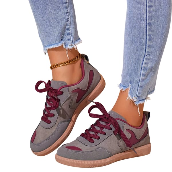 Elegant Retro Style Lightweight Women's Running and Casual Sneakers