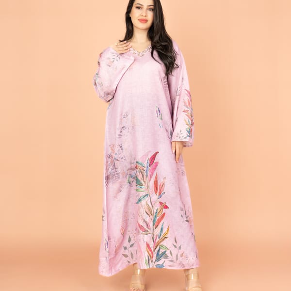 Graceful Floral Highlight Jalabiya