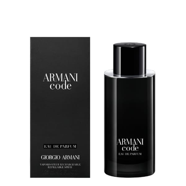 Armani Code Eau De Parfum Refillable for Men 125ml