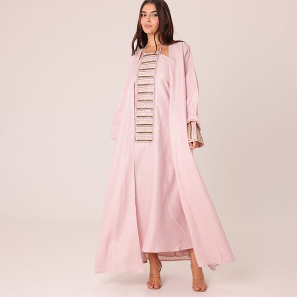 2 Piece Outfit Luxury Sequins Stripes Details