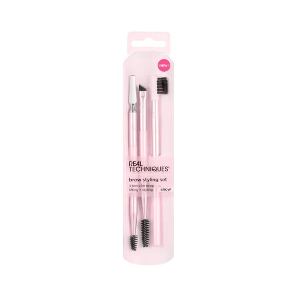 Real Techniques Brow Styling Set 3 Tools For Brow Lifting + Styling