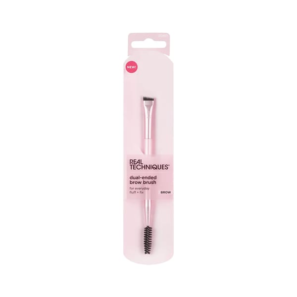 Real Techniques Dual Ended Brow Brush For Everyday Fluff + Fix