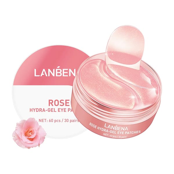 Lanbena Rose Hydra-Gel Eye Patches 30 Pairs