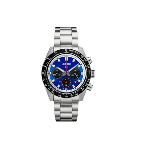 Seiko SSC931 Men’s Chronograph Watch with Blue Dial
