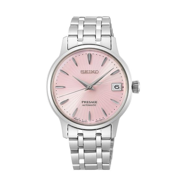 Seiko Presage Women’s Automatic Pink Dial Dress Watch SRP839J1