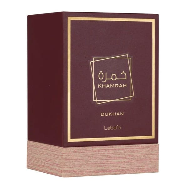 Lattafa Khamrah Dukhan Perfume For Unisex Edp 100ml