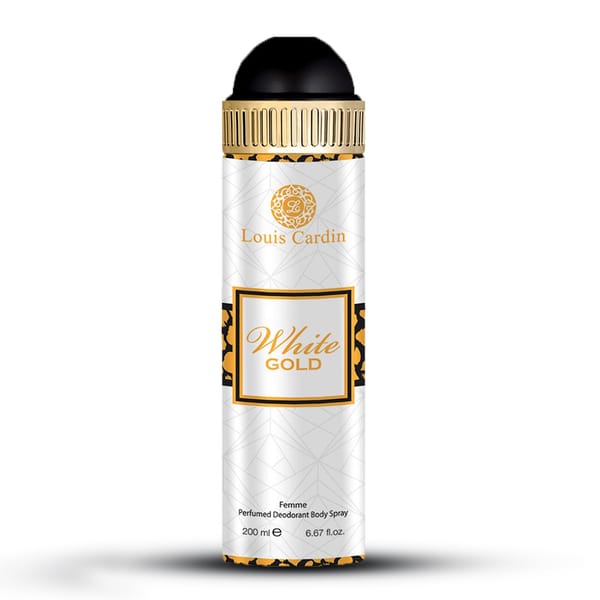 Louis Cardin White Gold Deo Spray 200 ml