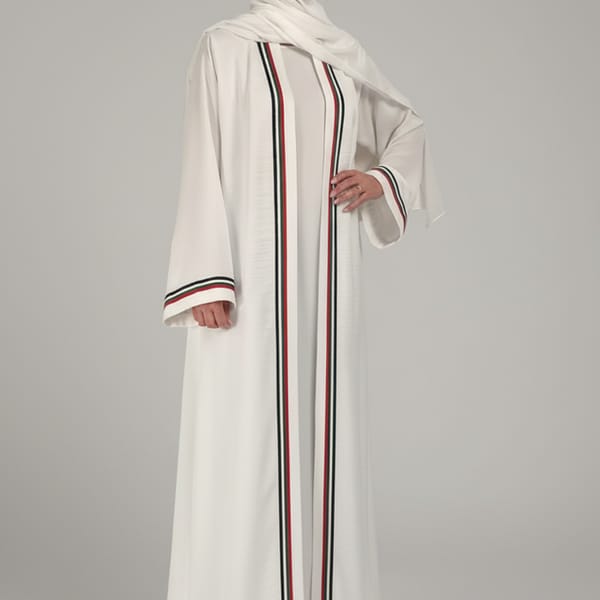 UAE Flag Design National Day Abaya for Women