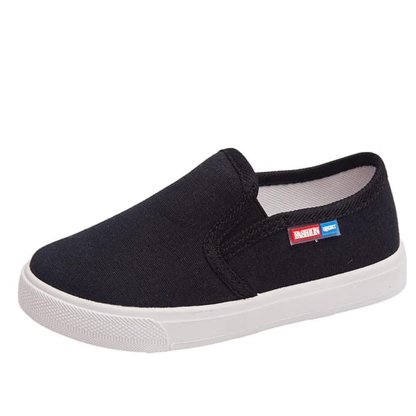 Kids Slip-On Canvas Shoes Unisex School Casual Comfortable