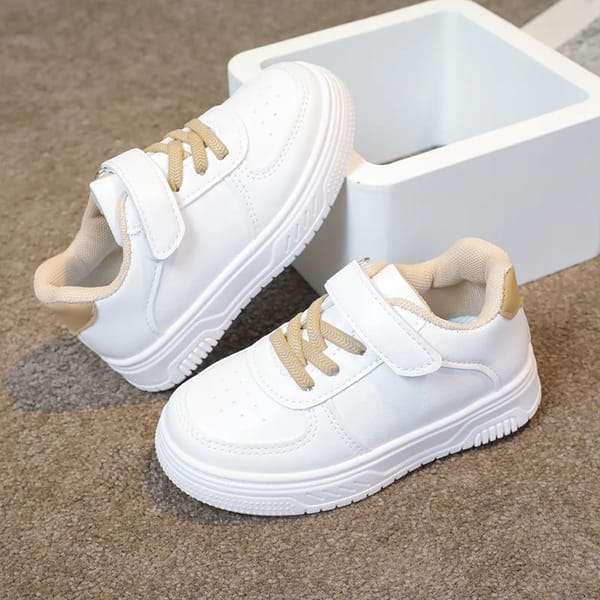Girls Low Top Sneakers with Soft Anti-Slip Sole
