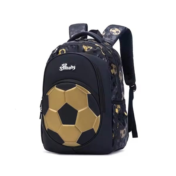 Football Backpack for Boys Cartoon School Travel Bag Fashion
