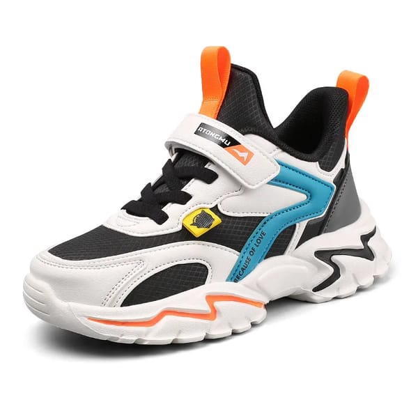 Autumn Boys Mesh Sneakers Breathable Running Sports Shoes Anti-Slip
