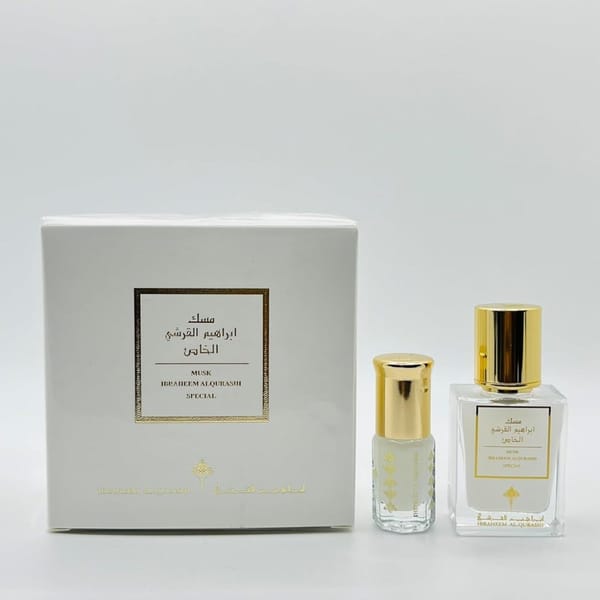 Ibraheem Al.Qurashi Perfume Special Musk 10ml EDP+Powder musk oil 3ml